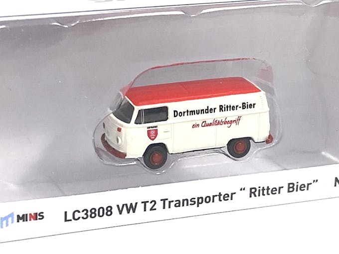 Minis 3808 Volks Wagen T2 furgone ''Ritter Bier'' - Scala N 1/160