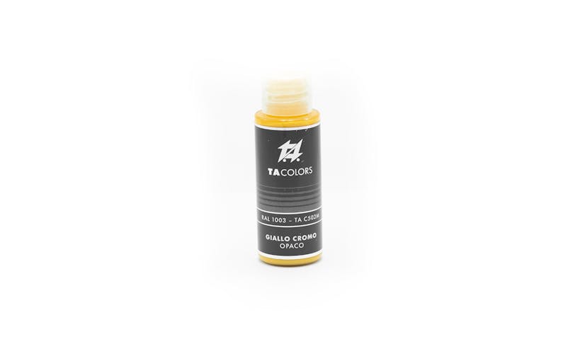 TAModels C502M Vernice termoplastica a base alcolica color giallo cromo opaco 30 ml.