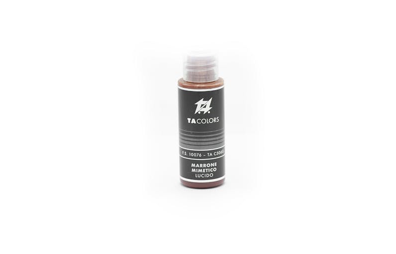 TAModels C506G Vernice termoplastica a base alcolica color marrone mimetico lucido, 30 ml.