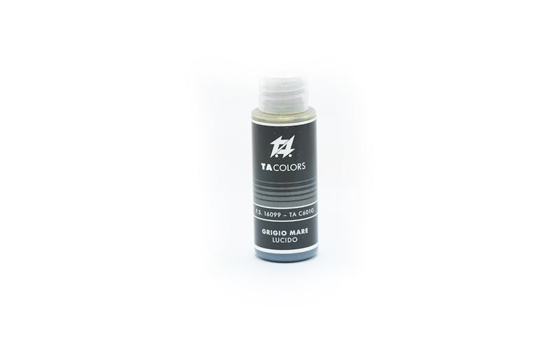 TAModels C601G Vernice termoplastica a base alcolica color grigio mare lucido, 30 ml.