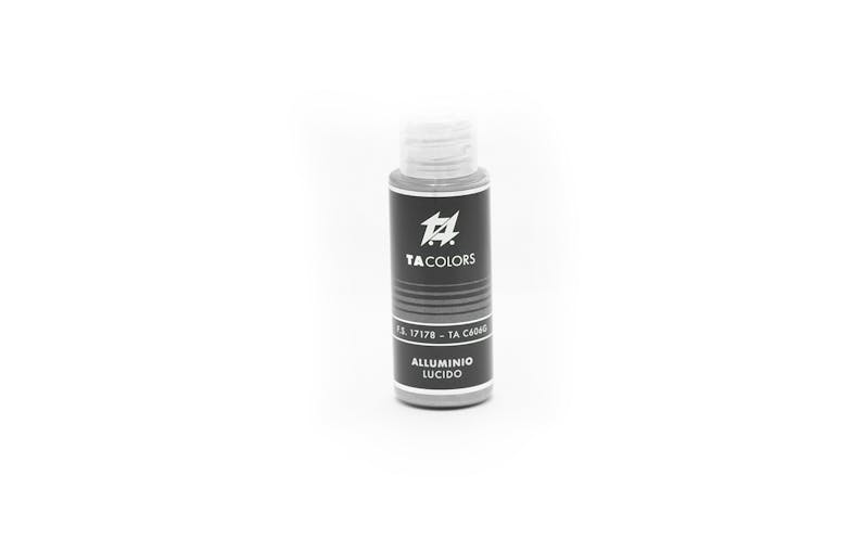 TAModels C606G Vernice termoplastica a base alcolica color alluminio lucido, 30 ml.