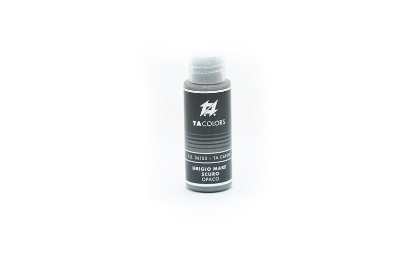 TAModels C610M Vernice termoplastica a base alcolica color grigio mare scuro opaco, 30 ml.