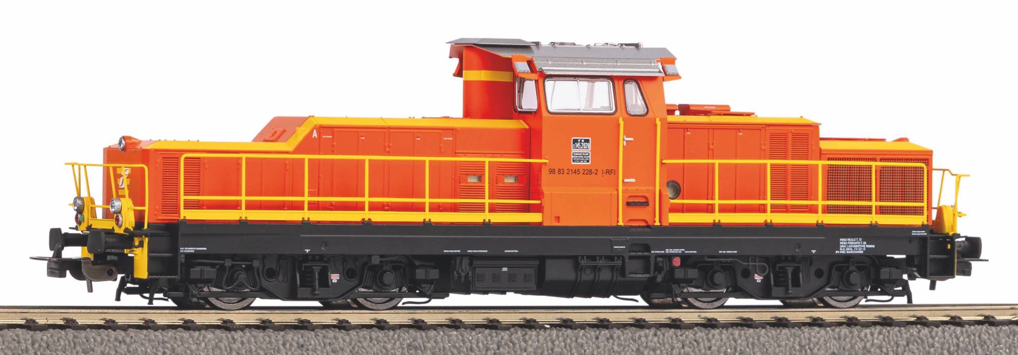 Piko 52856 FS locomotiva diesel D.145 2028 PVPMC Marcianise di
