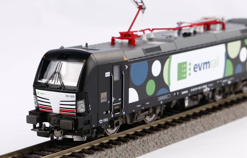 Piko 59398 EVM Rail locomotiva elettrica Vectron E.191, ep.VI - DCC Sound