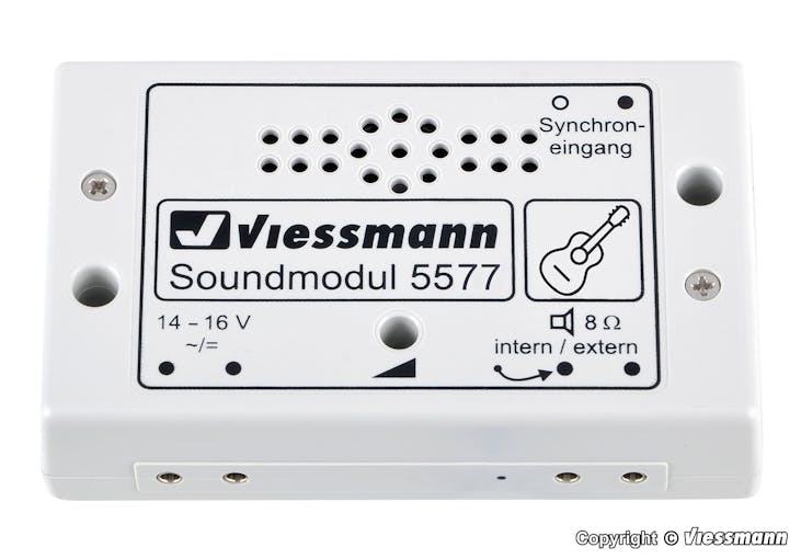 Viessmann 5577 Modulo sonoro per art. 1510 musicista di strada