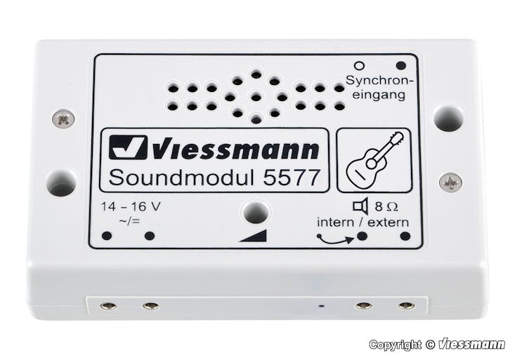 Viessmann 5577 Modulo sonoro per art. 1510 musicista di strada