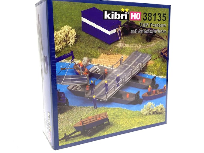 Kibri 38135 Ponte di barche, kit di montaggio scala H0