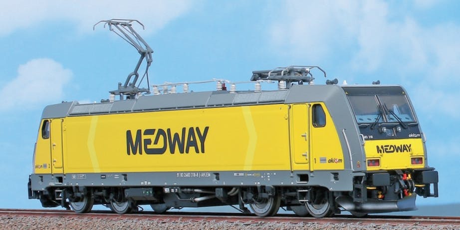 Acme 60529 Locomotiva TRAXX 483 318 in livrea ''Medway'', ep.VI