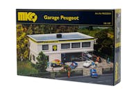 MKD MKD2024 Concessionaria e Garage Peugeot scala H0 1/87 in kit di montaggio
