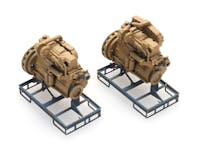 Artitec 387.510 Carico: Motore diesel industriale su pallet di trasporto (2x)