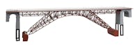 Faller 191776 Ponte ferroviario in acciaio, kit di montaggio