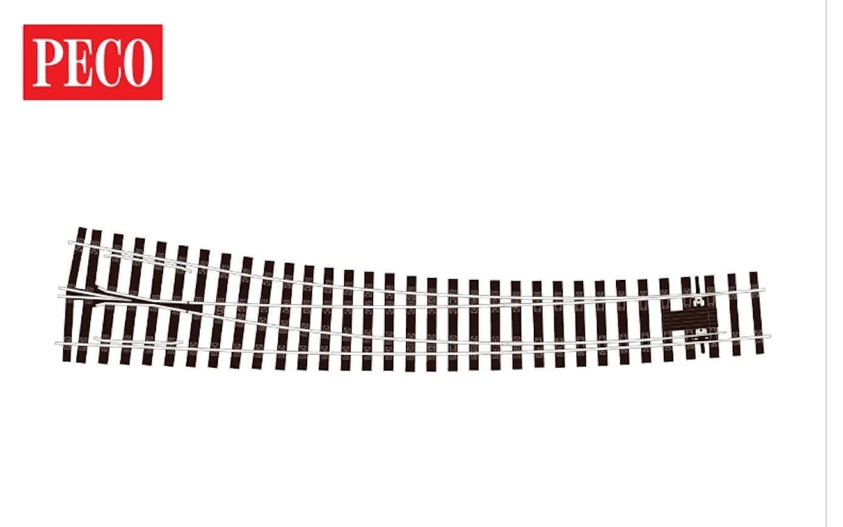 PECO SL-E491 H0e – Scambio Destro 125mm Electrofrog - Foto 6