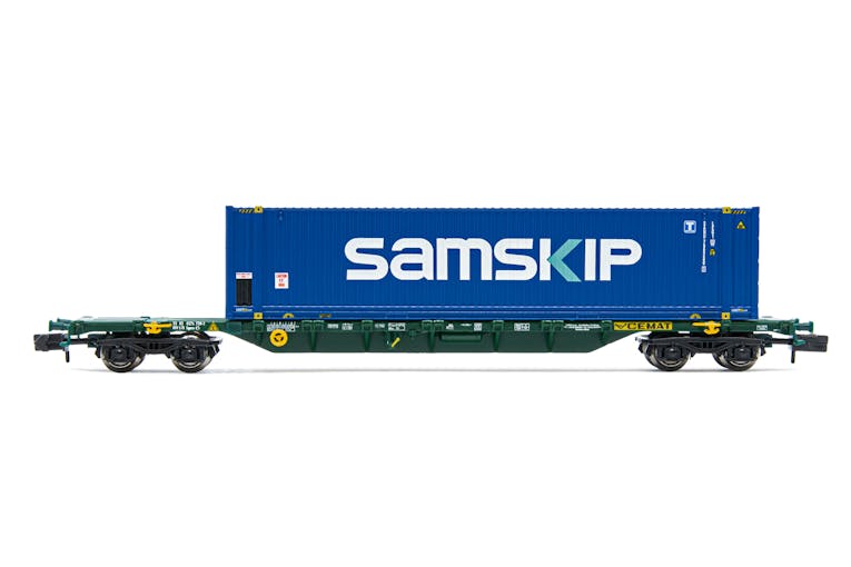Arnold HN6457 CEMAT, carro portacontainer Sgnss, carico di container Samskip da 45' ep. V-VI