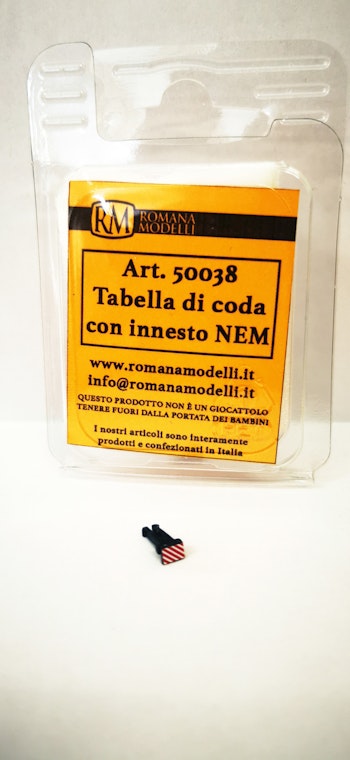 RM Romana Modelli 50038 Tabella di coda con innesto NEM - Scala H0