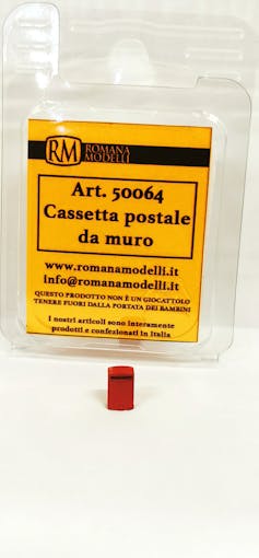 RM Romana Modelli 50064 Cassetta postale da muro. Scala H0