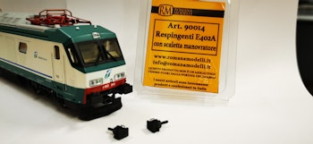 RM Romana Modelli 90014 Respingenti con scaletta manovratore per FS E.402A - Scala H0