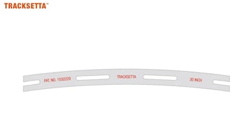 Peco OOT36 Dima in metallo Tracksetta per curvare binari flessibili raggio 914mm