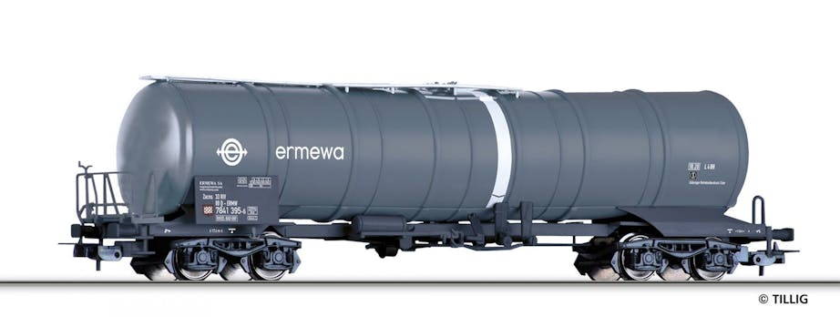 Tillig 77030 Carro cisterna Zacns della ERMEWA SA, ep.VI