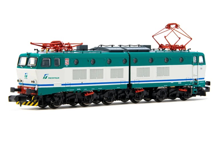 Arnold HN2532 FS locomotiva elettrica E656 472 ''Caimano'' di 5 serie livrea XMPR Dep.Loc. Milano Centrale, ep.Vb - Scala N 1/160