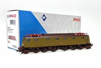 Piko 97462 FS locomotiva Elettrica E.428 137 FS di Seconda Serie Semiaerodinamica Dep.Loc. Mestre, ep.III-IV - DCC