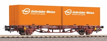Piko 97151 ÖBB carro porta container Fratelli Weiss, ep.V