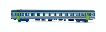 Carrozza Ferroviaria ViTrains 3286 FS MDVC II Classe DTR Trenitalia Con Luci
