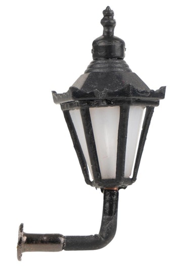 Faller 180111 Lampade da parete a LED, lampada esagonale con corona decorativa, 3 pz.