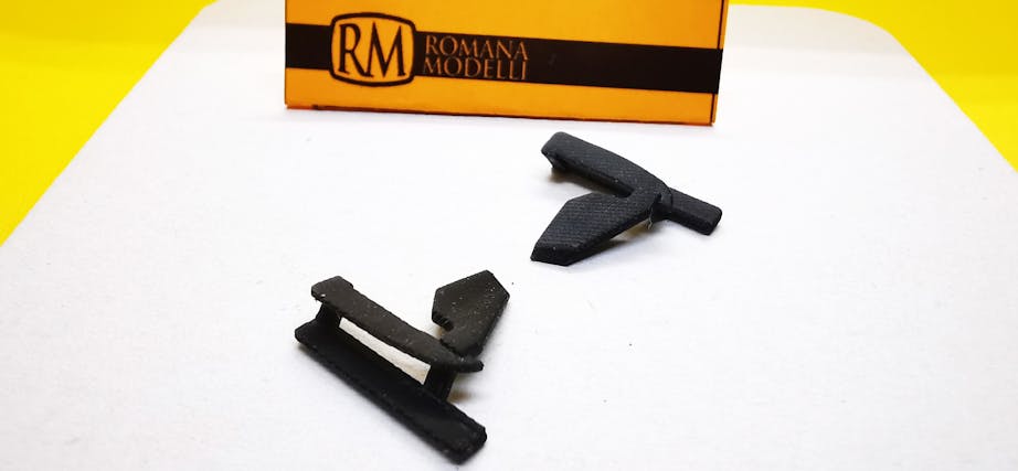 RM Romana Modelli 90048 Scalette per vetture tipo 1937 tipo ACME, 2 pz. - Scala H0