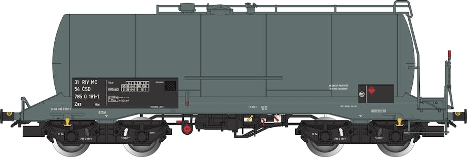 Albert Modell 785014 CSD carro cisterna tipo Zas, ep..IV