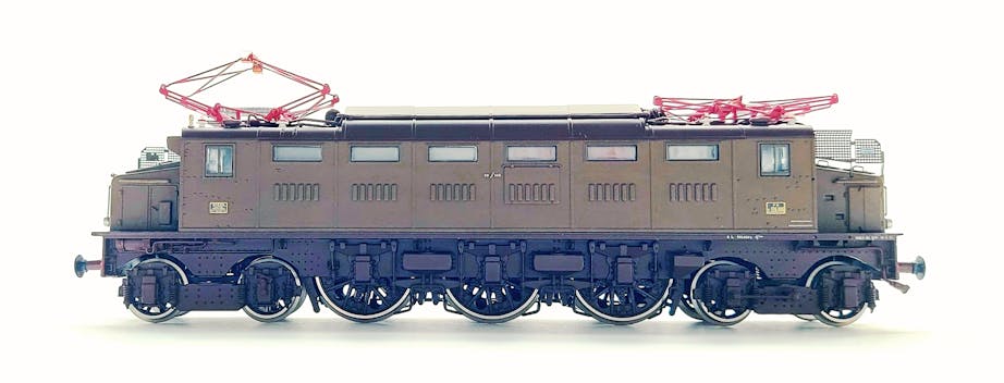 Vitrains 2203 FS locomotiva elettrica E.326 006 livrea castano isabella ep.IV