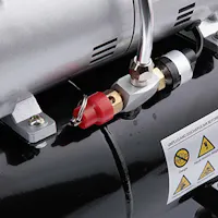 Compressore Per Aerografo Hobby Fengda AS-196 Con Serbatoio Pressione