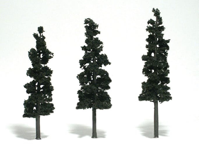 Woodland Scenics TR1562 Abeti verdi 15-18 cm, 3 pz.