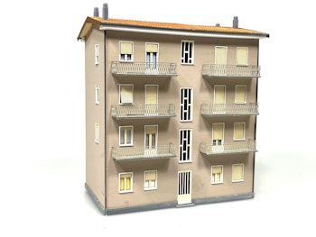 Tecnomodel 67608-1 Palazzo di tre piani con sei balconi