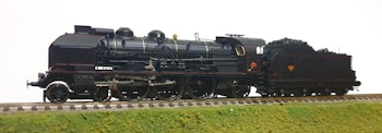 REE Modeles MB-135S SNCF locomotiva a vapore 1-231 G 236 Dep. Reims, ep.III - DCC Sound + Fumo dinamico
