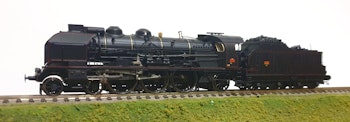REE Modeles MB-135S SNCF locomotiva a vapore 1-231 G 236 Dep. Reims, ep.III - DCC Sound + Fumo dinamico