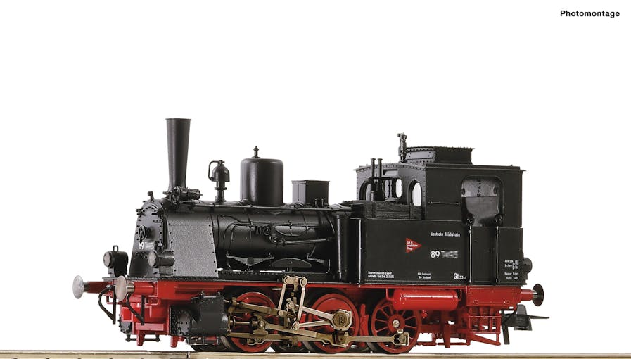 Roco 70046 DR locomotiva a vapore Br. 89.70–75, ep.III - DCC Sound