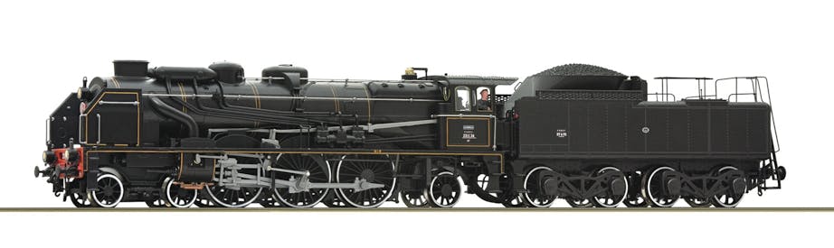 Roco 70039 SNCF locomotiva a vapore 231 E 34, ep.III