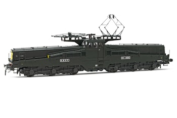 Jouef HJ2424 SNCF locomotiva elettrica CC 14018, a 4 fanali, livrea verde, ep. III