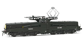 Jouef HJ2424 SNCF locomotiva elettrica CC 14018, a 4 fanali, livrea verde, ep. III