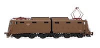 Rivarossi HR2935S FS, locomotiva elettrica E.645 004, 1a serie, livrea Isabella con logo FS rosso semplificato, pantografi 52, ep. V - DCC Sound