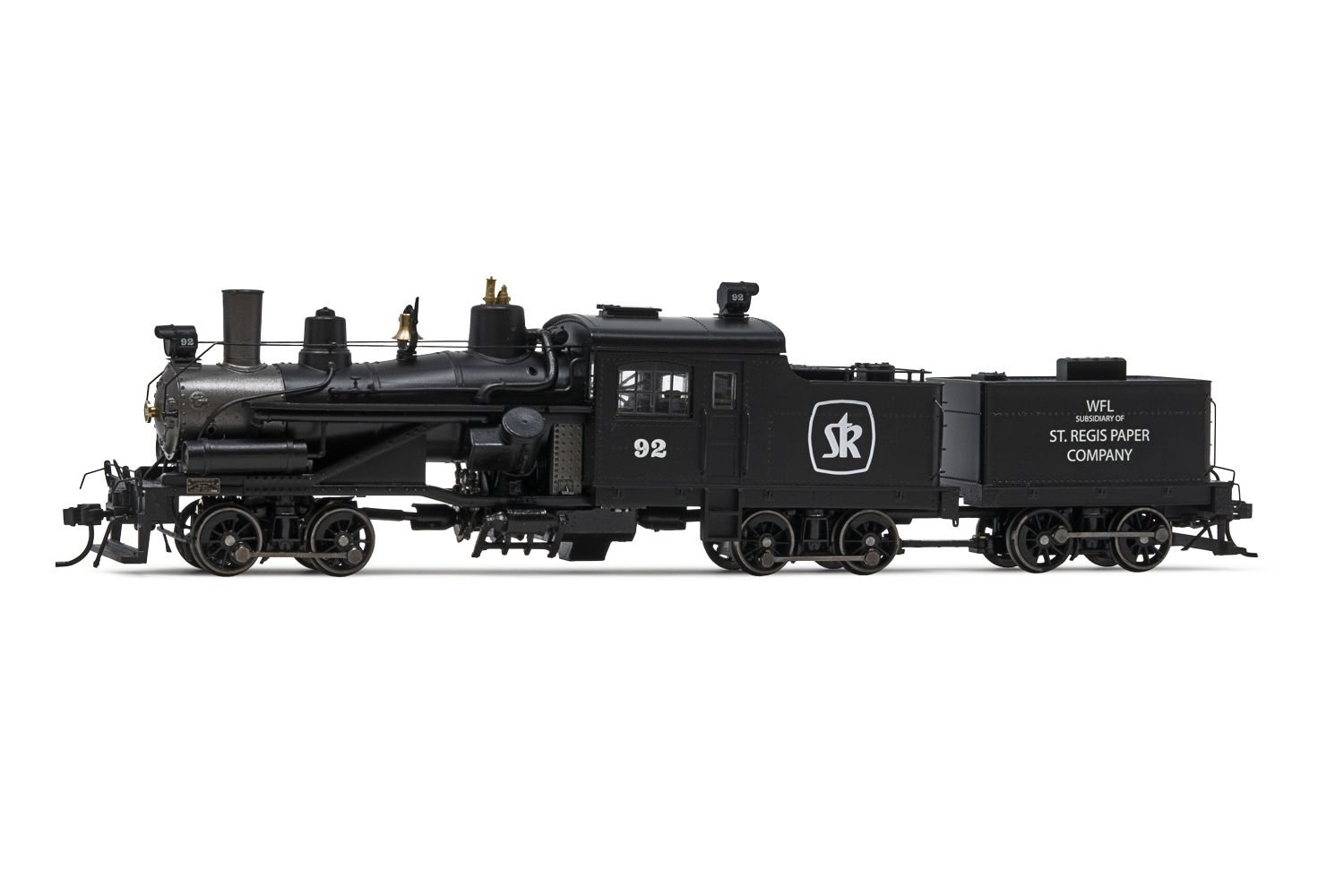 Rivarossi HR2948 Locomotiva a vapore Heisler, 3 carrelli motore