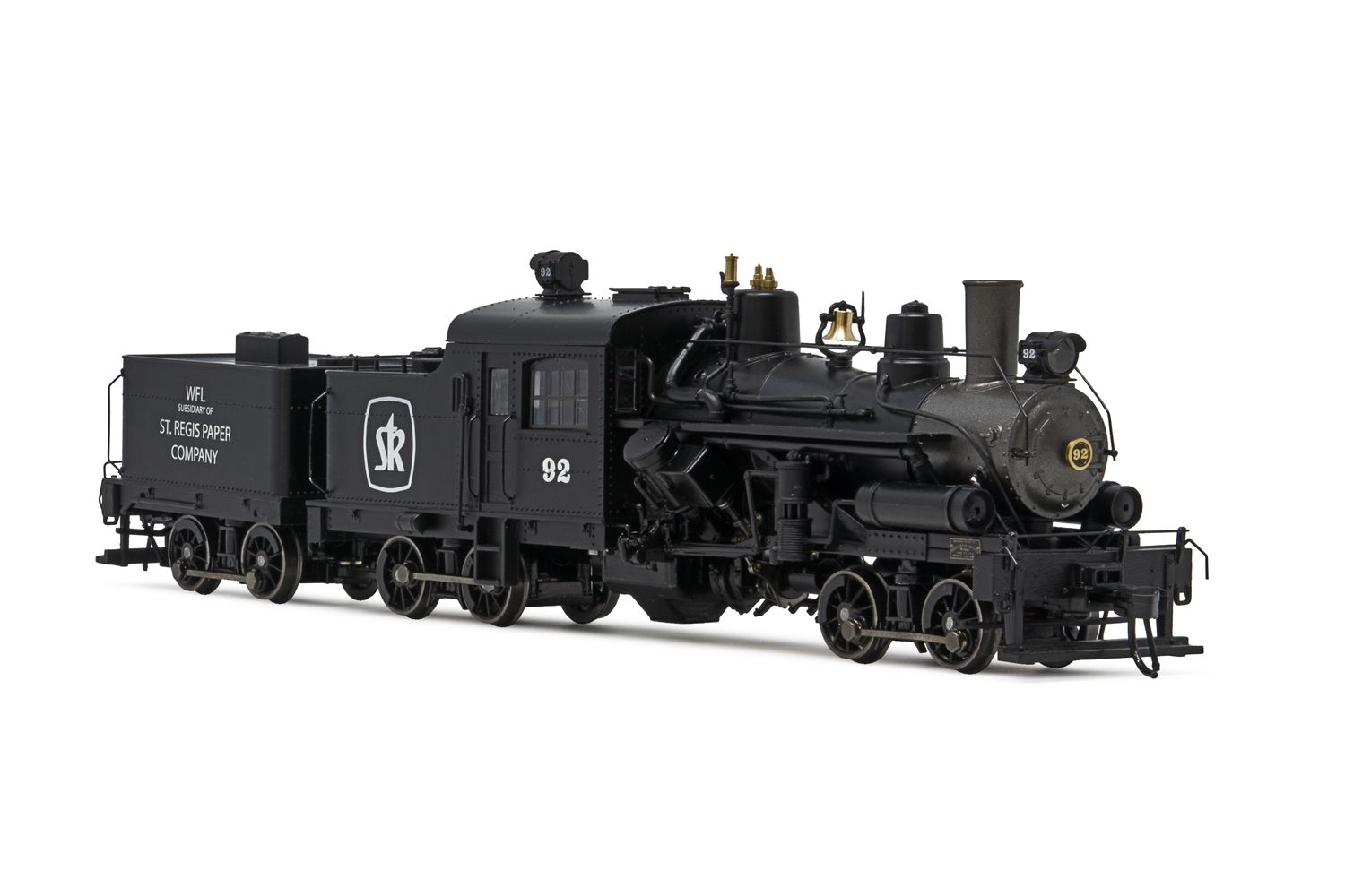 Rivarossi HR2948 Locomotiva a vapore Heisler, 3 carrelli motore