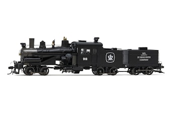 Rivarossi HR2948S Locomotiva a vapore Heisler, 3 carrelli motore, “St. Regis Paper #92”, ep. III - DCC Sound