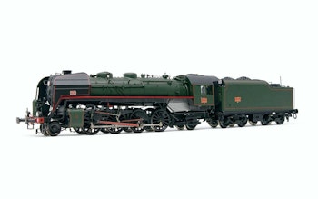 Jouef HJ2432 SNCF locomotiva a vapore 141 R 420, tender a carbone, ep. V