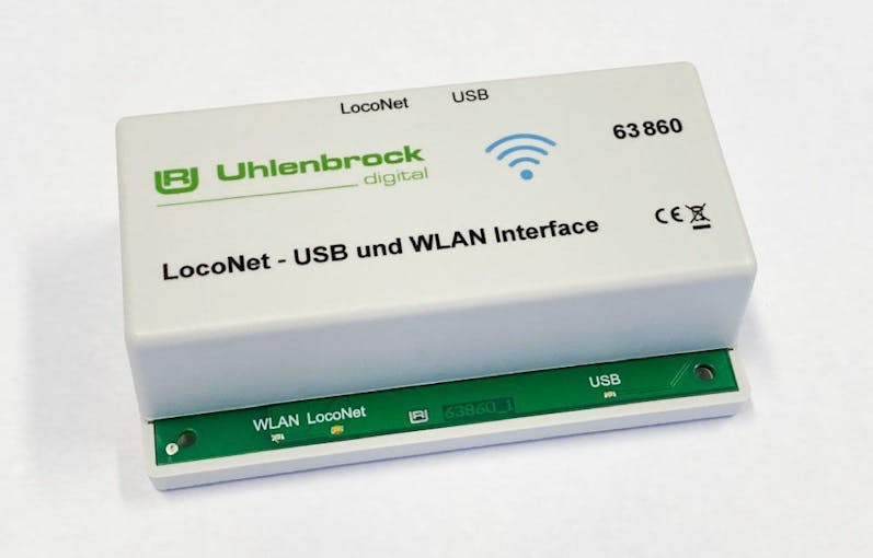 Uhlenbrock 63860 Modulo LocoNet-USB e Wlan