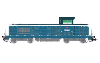 Jouef HJ2441S SNCF, locomotiva diesel BB 666442, livrea blu, ep. VI - DCC Sound