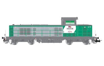 Jouef HJ2442S SNCF Infra, locomotiva diesel BB 666407, livrea verde, ex ''FRET'', ep. VI - DCC Sound