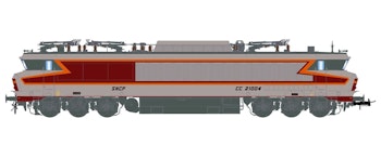 Jouef HJ2422 SNCF, locomotiva elettrica CC 21004, livrea argento, ep. IV