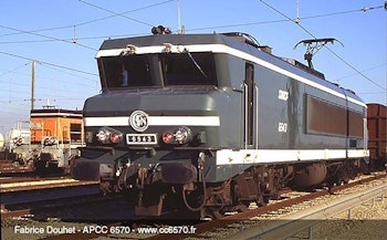 Jouef HJ2426 SNCF, locomotiva elettrica CC 6543 Maurienne, livrea verde, ep. IV