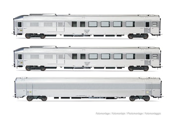 Jouef HJ4178 SNCF, set di 3 carrozze, ''Train Expo'', set 1/2, ep. VI